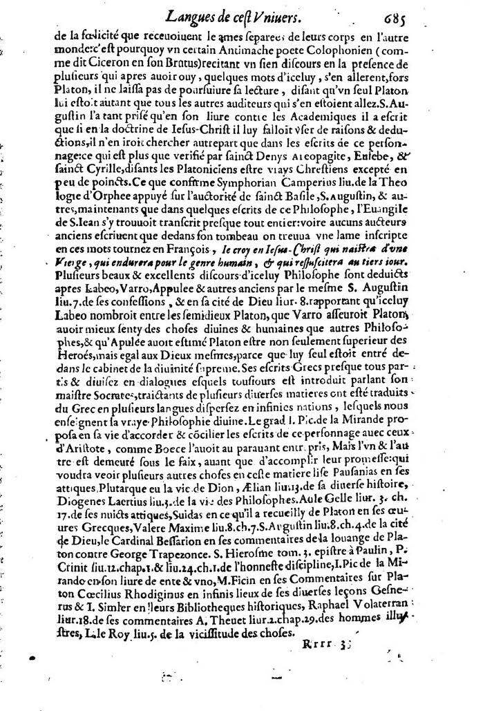 1613 - Matthieu Berjon - Trésor de l’histoire des langues de cet univers - BM Lyon