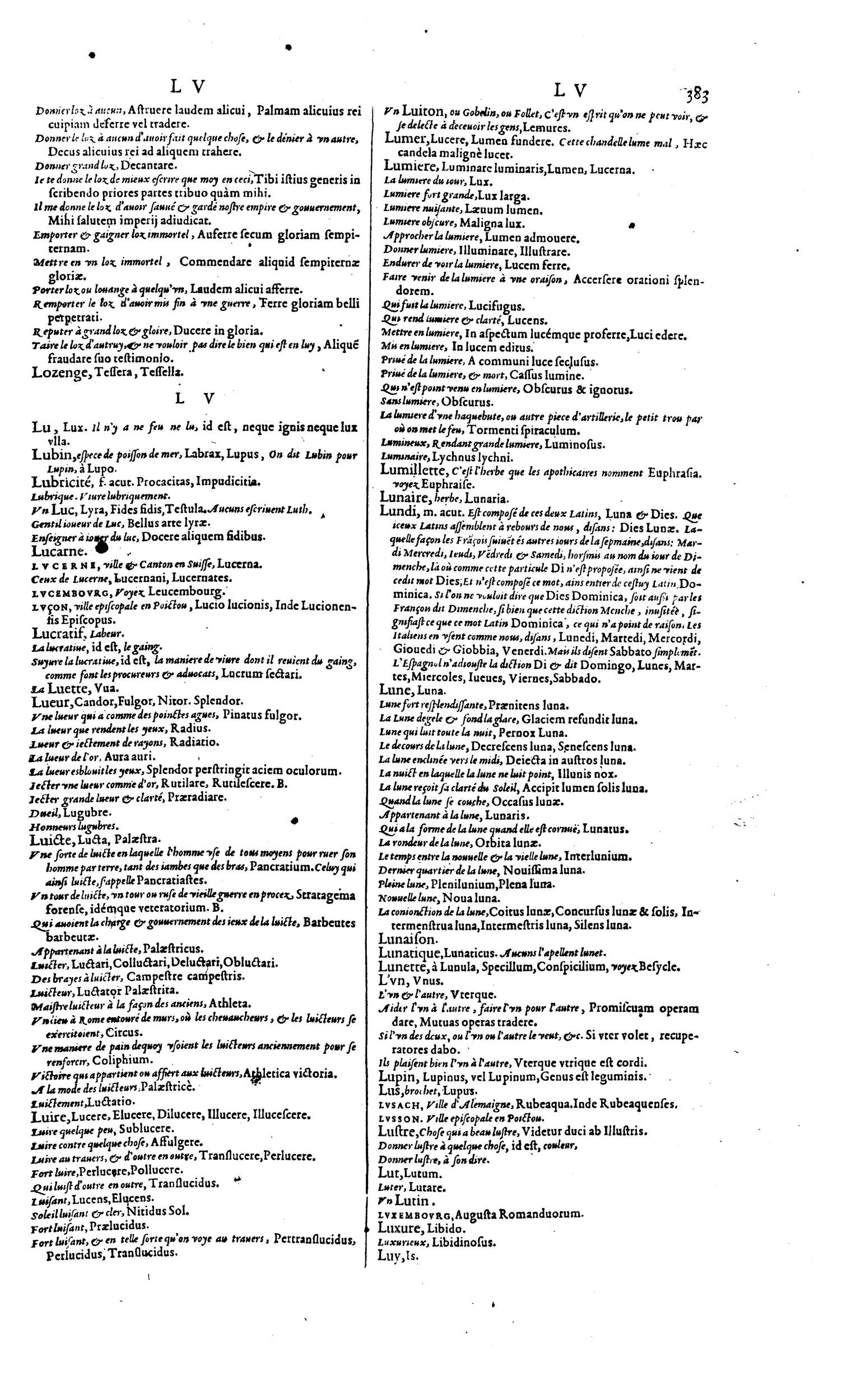 1606 - David Douceur - Trésor de la langue française - BM Lyon 1606 - David Douceur - Trésor de la langue française - BM Lyon