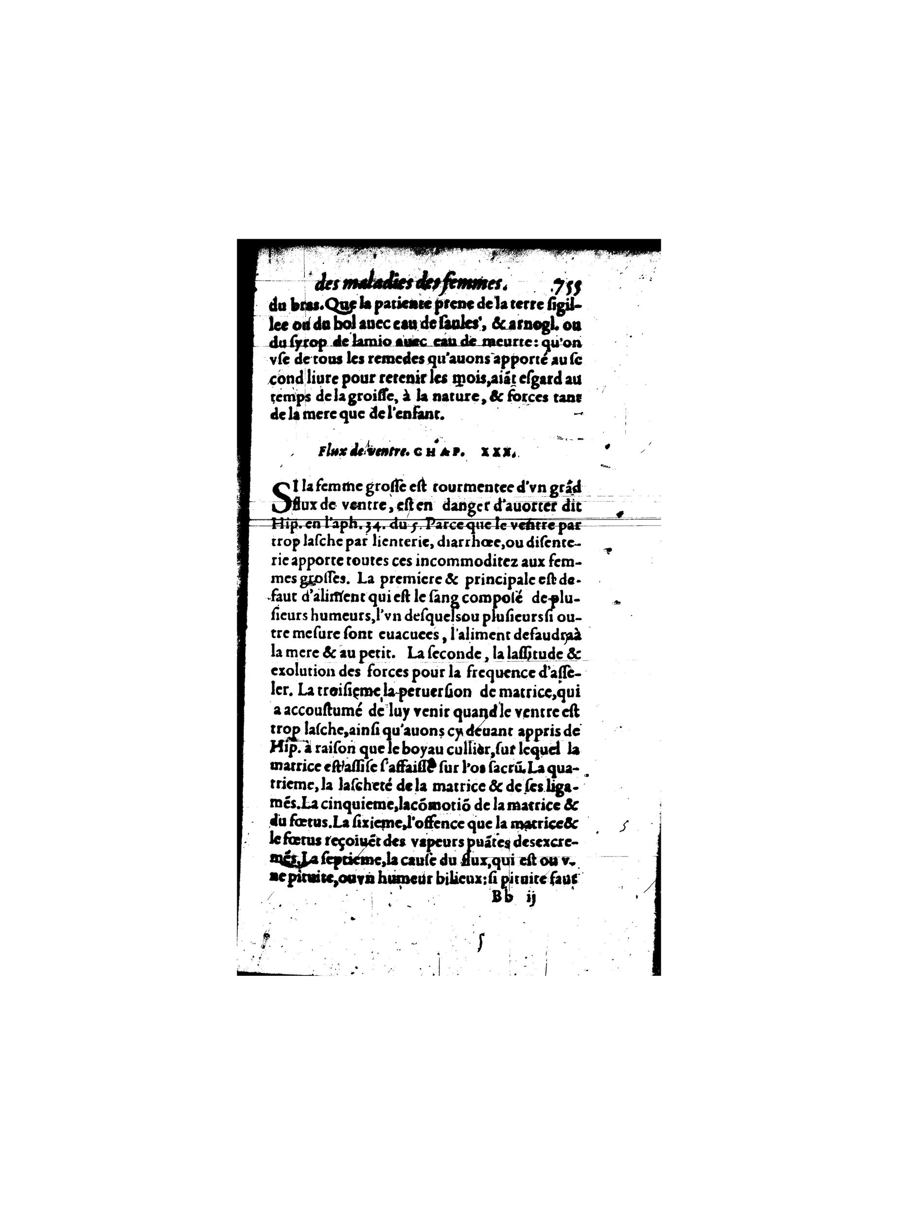 1587 - Jacques du Puis - Trésor des remèdes secrets pour les maladies des femmes - BnF