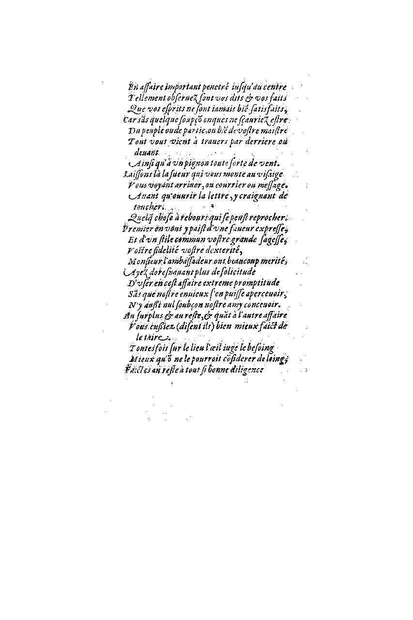 1572 - Nicolas Du Chemin - Finances et Trésor de la plume française - BM Lyon