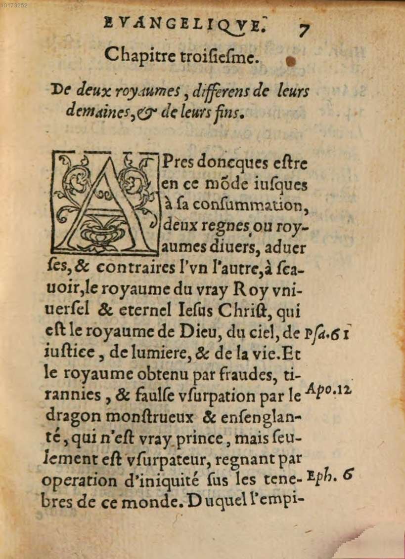 1548 - René Avril et Vivant Gaulterot - Perle précieuse évangélique et Trésor divin - BSB Munich
