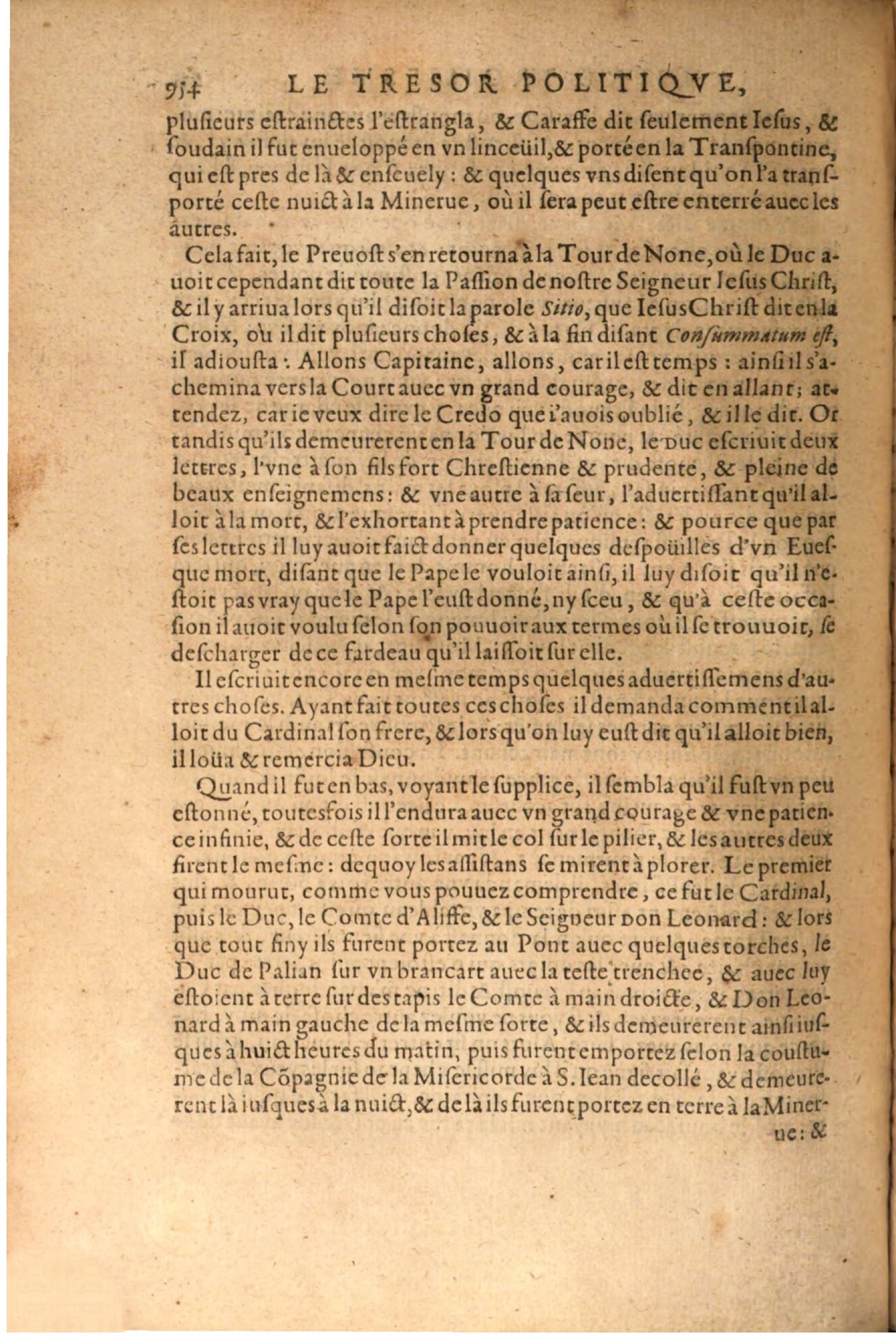 1608 - Nicolas Du Fossé - Trésor politique - BSB Munich