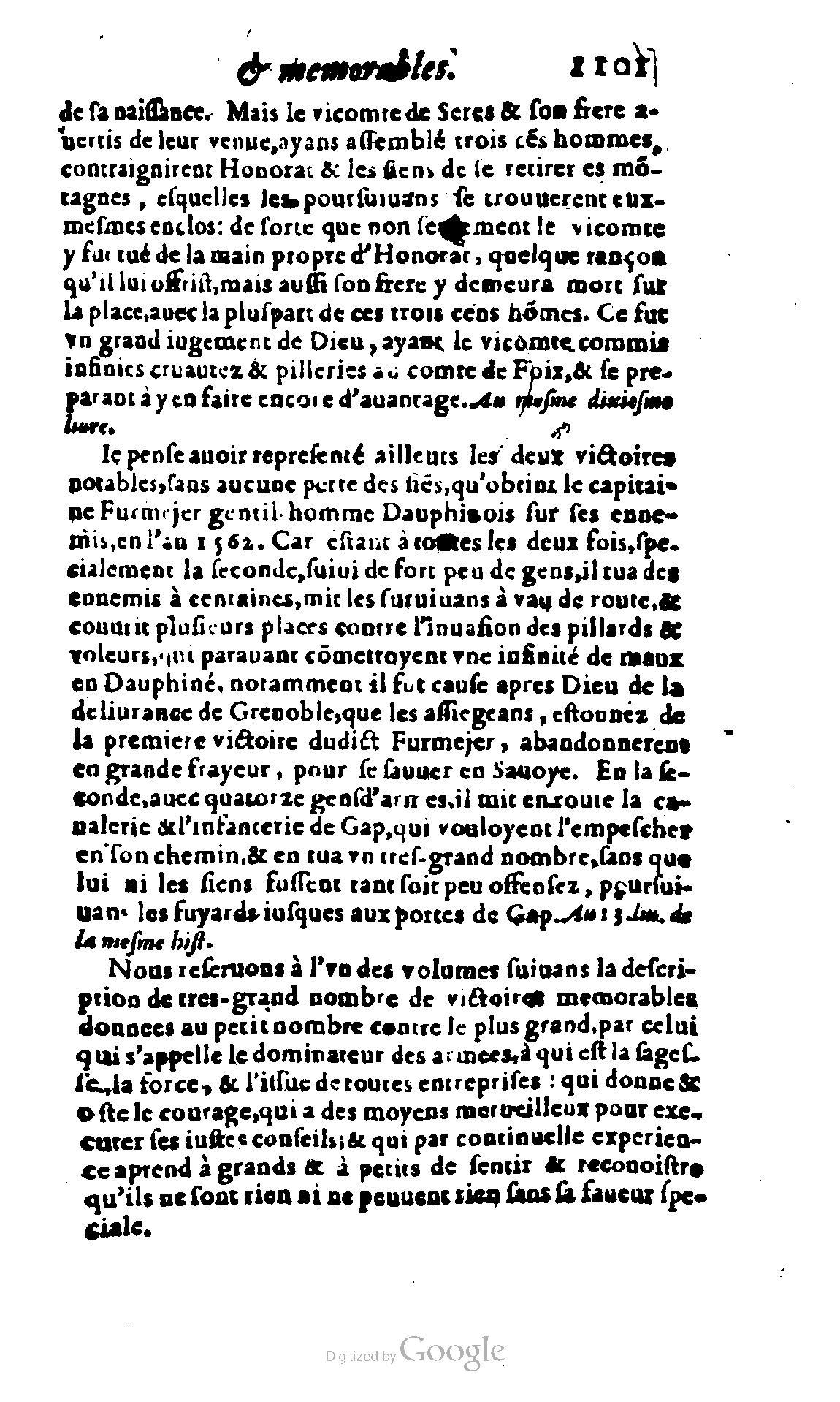 1620 - Samuel Crespin - Trésor d’histoires admirables et mémorables - BCU Lausanne