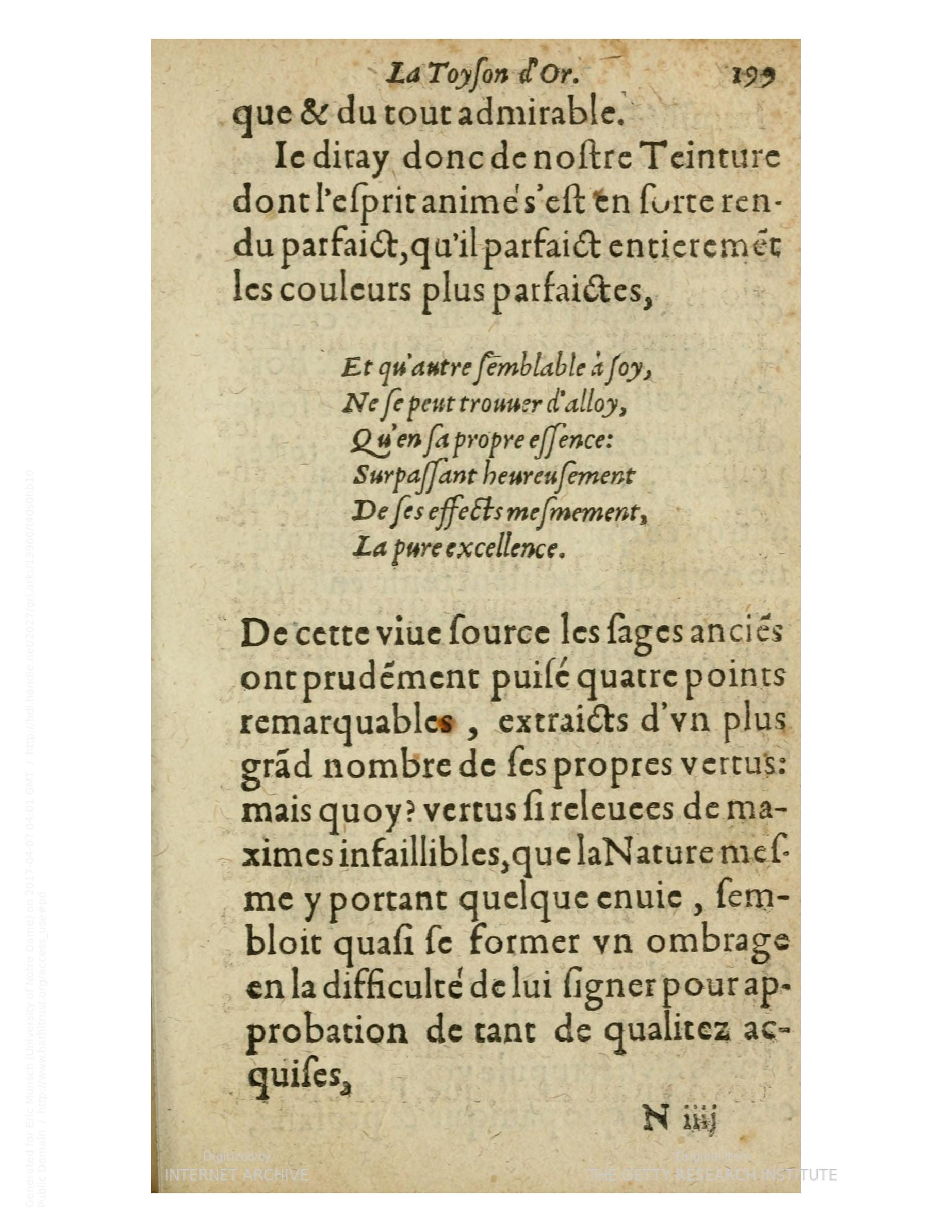 1612 - Charles Sevestre - Toison d’or ou la fleur des trésors - Getty Research Institute