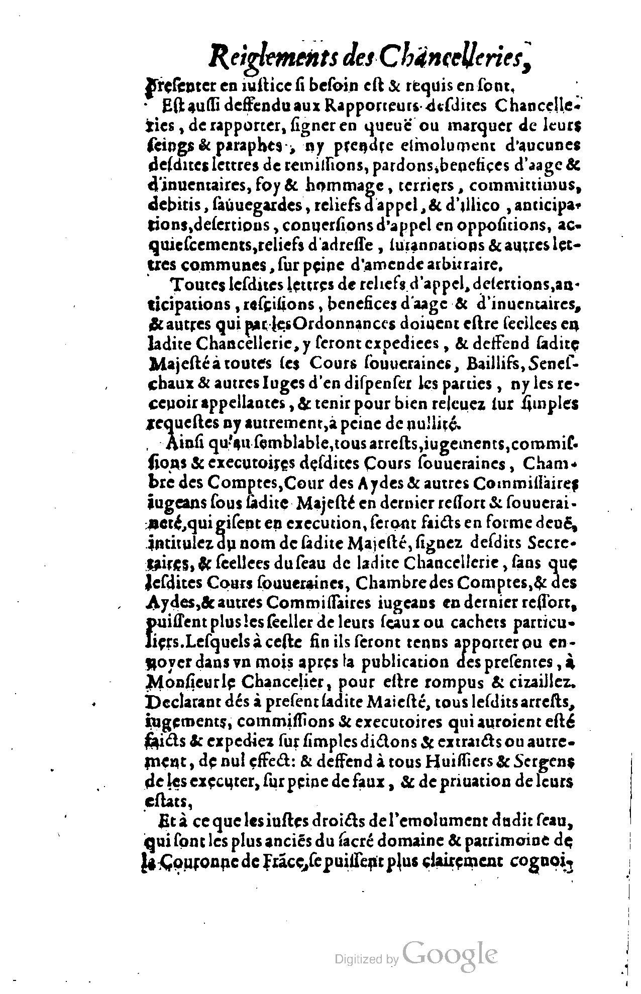 1614 - Jean Richer - Trésor du nouveau style et protocole de la chancellerie de France - BSB Munich