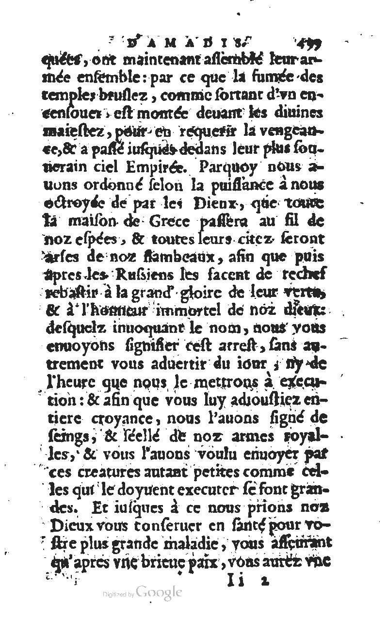 1567 - Jean Pygot - Trésor des Amadis - BM Lyon 1567 - Jean Pygot - Trésor des Amadis - BM Lyon