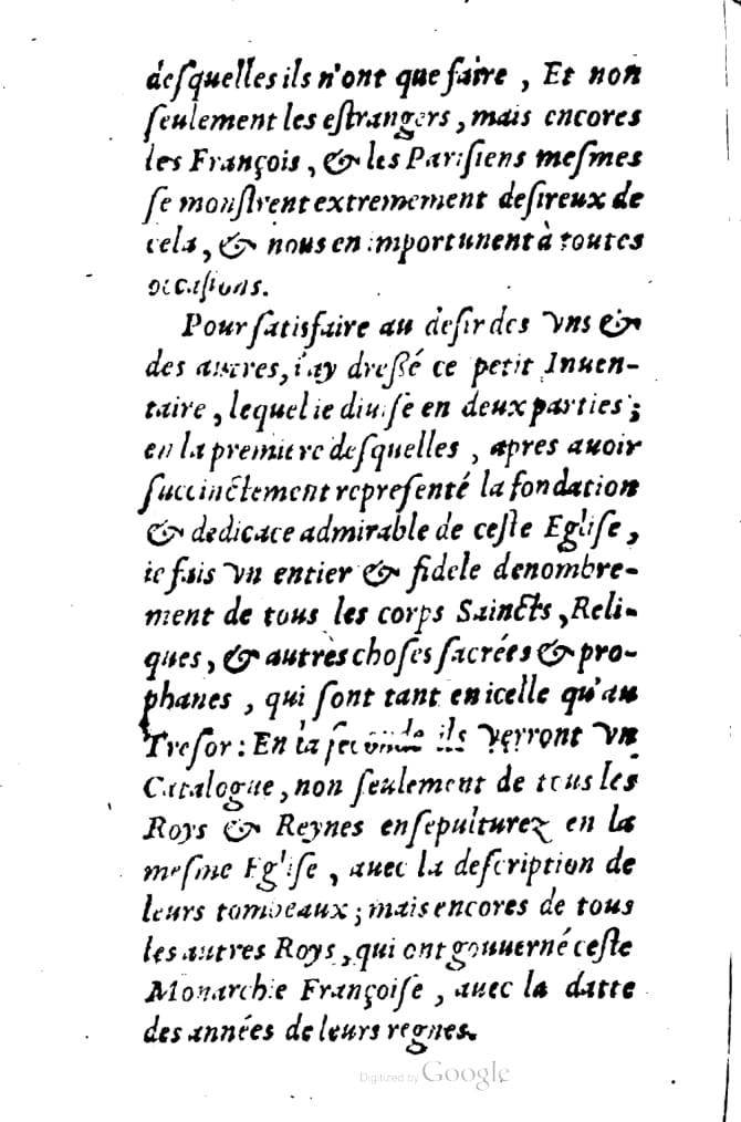 1636 - Jean Billaine - Trésor sacré ou inventaire des saintes reliques - British Library