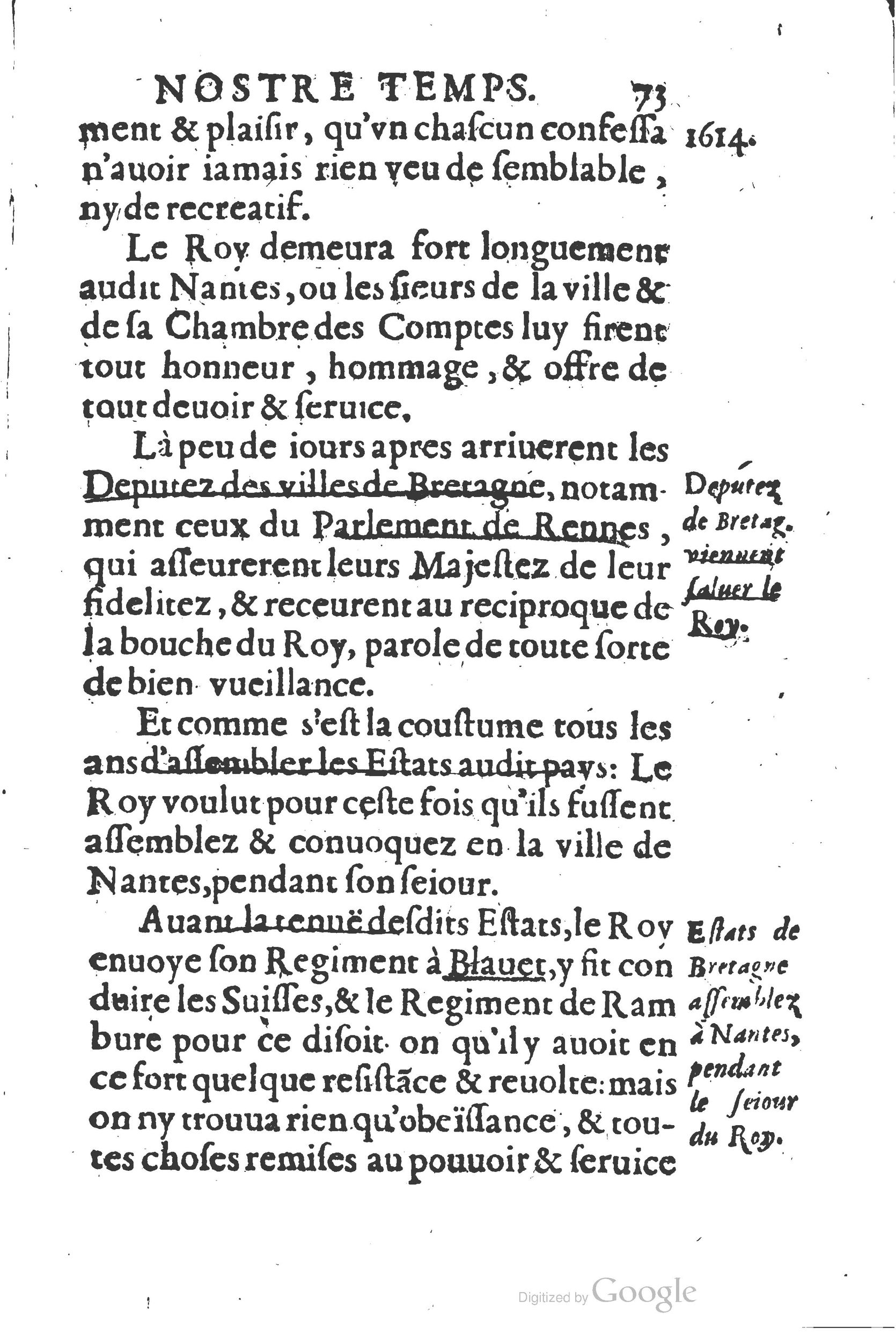 1626 - Joseph Bouillerot - Trésor de l’histoire générale de notre temps - BSB Munich