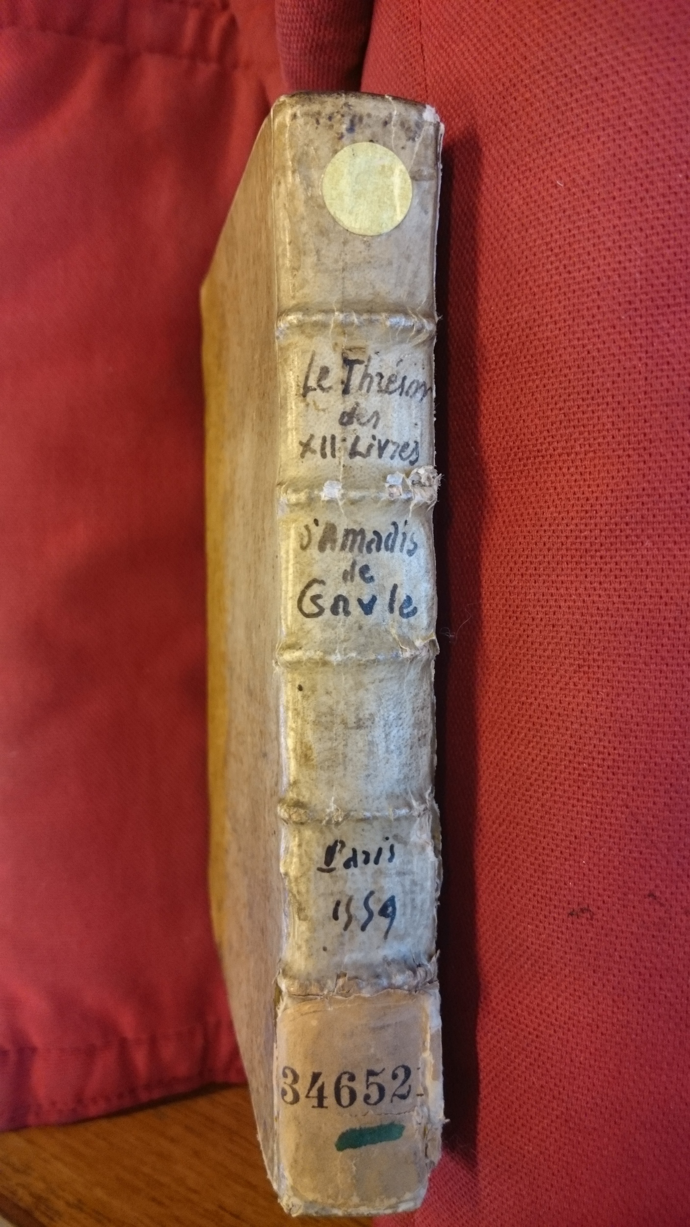 1559 - Jean Longis et Robert Le Mangnier - Trésor des Amadis - BM Lyon