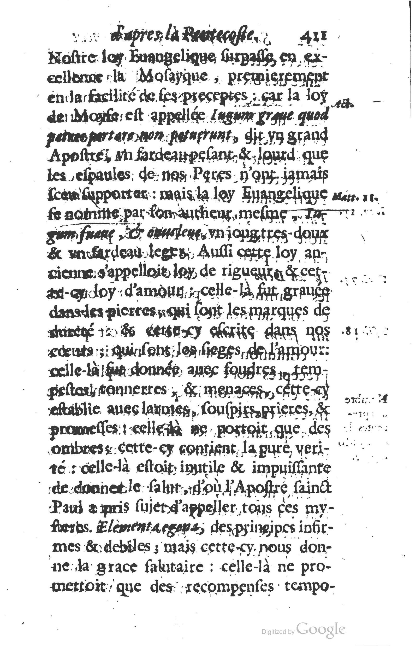 1629 - Manassés de Préaulx - Sermons ou Trésors de la piété chrétienne - BM Lyon