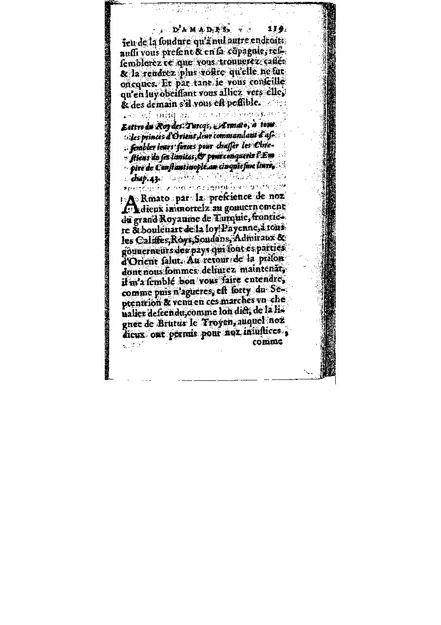 1572 - Veuve Gabriel Cotier - Trésor des Amadis - BM Lyon