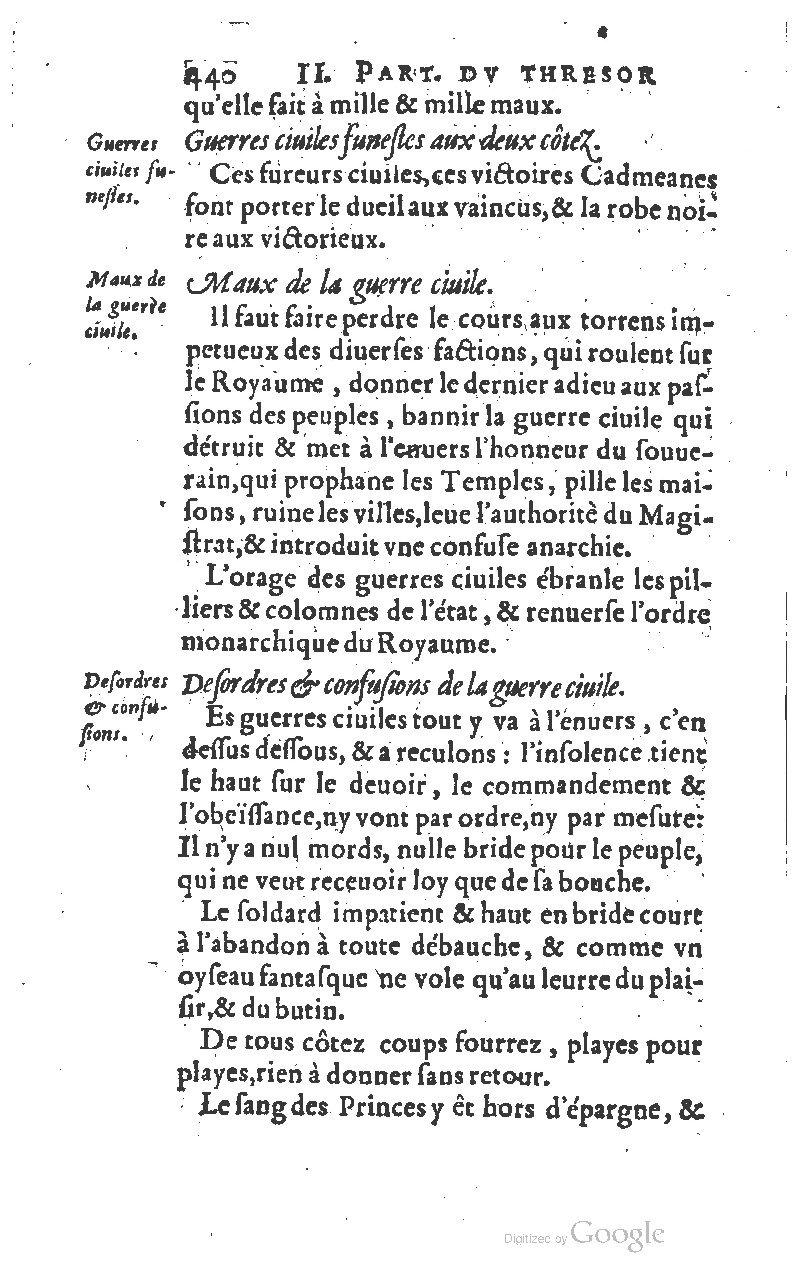 1610 - Louis Coste - Trésor de l’éloquence française (Seconde partie) - BM Lyon 1610 - Louis Coste - Trésor de l’éloquence française (Seconde partie) - BM Lyon