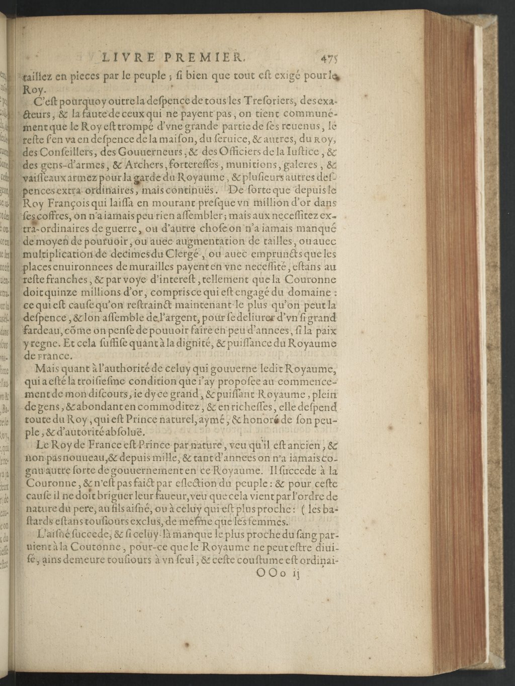 1608 - Nicolas Du Fossé - Trésor politique - BnF Tolbiac
