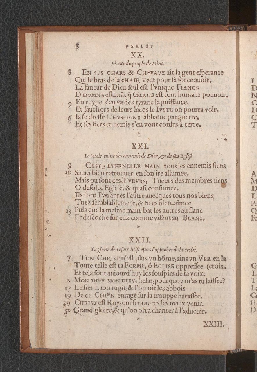 1577 - Jean de Laon - Trésor des 150 psaumes de David - Genève