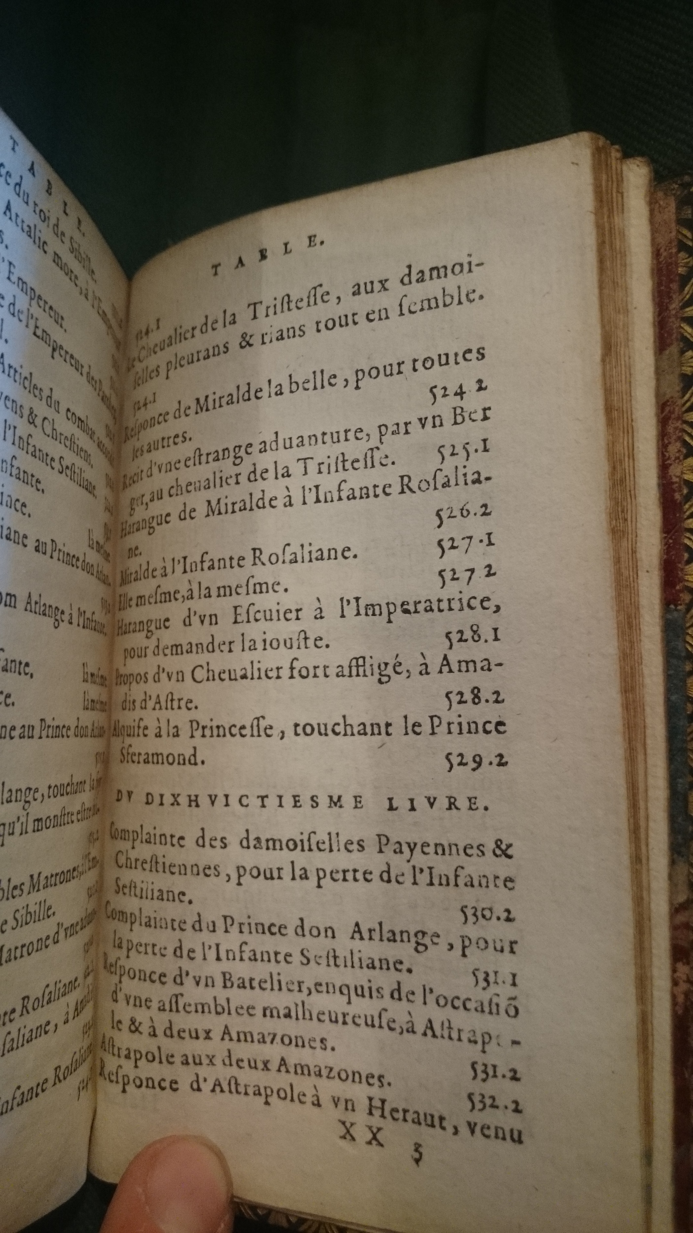 1582 - Jean Huguetan - Trésor des Amadis - BnF Arsenal