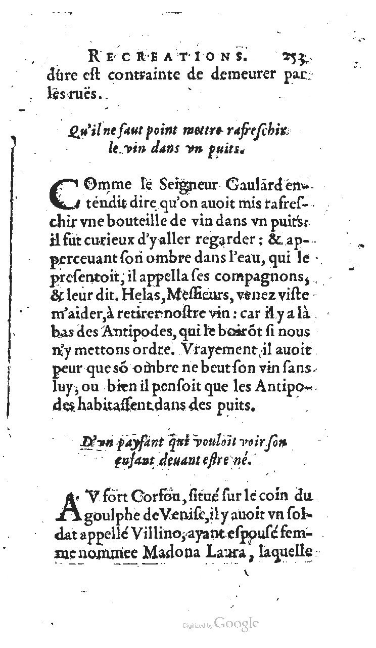 1627 - Jean Delamare - Trésor des récréations - BSB Munich