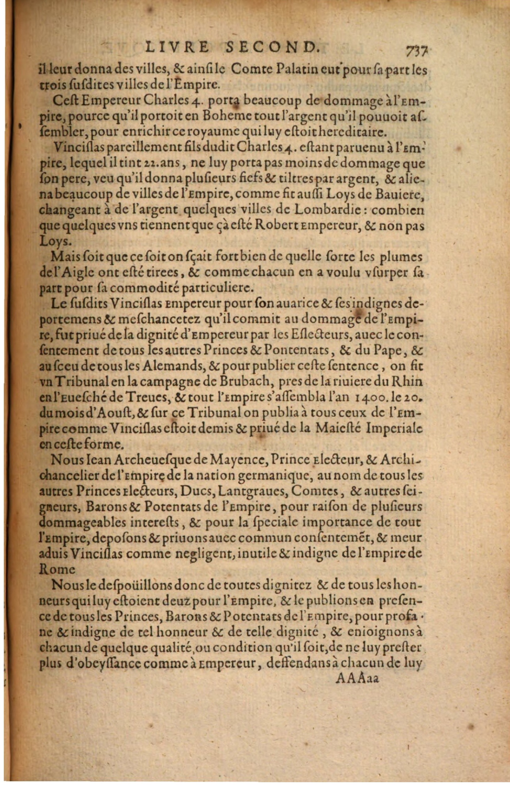 1608 - Thierry Rolin - Trésor politique - Augsbourg