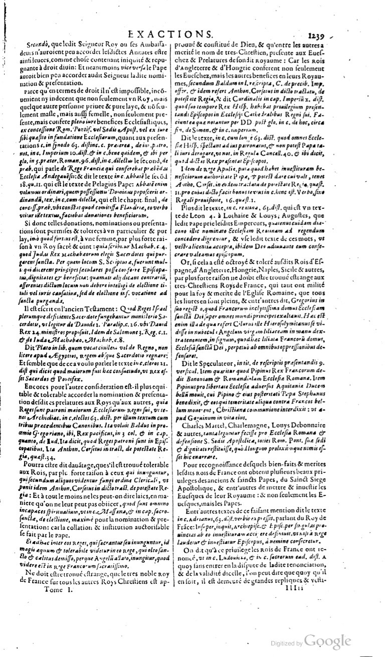 1629 - Veuve Nicolas Buon - Trésor du droit français (21754 T. 1) - BM Lyon