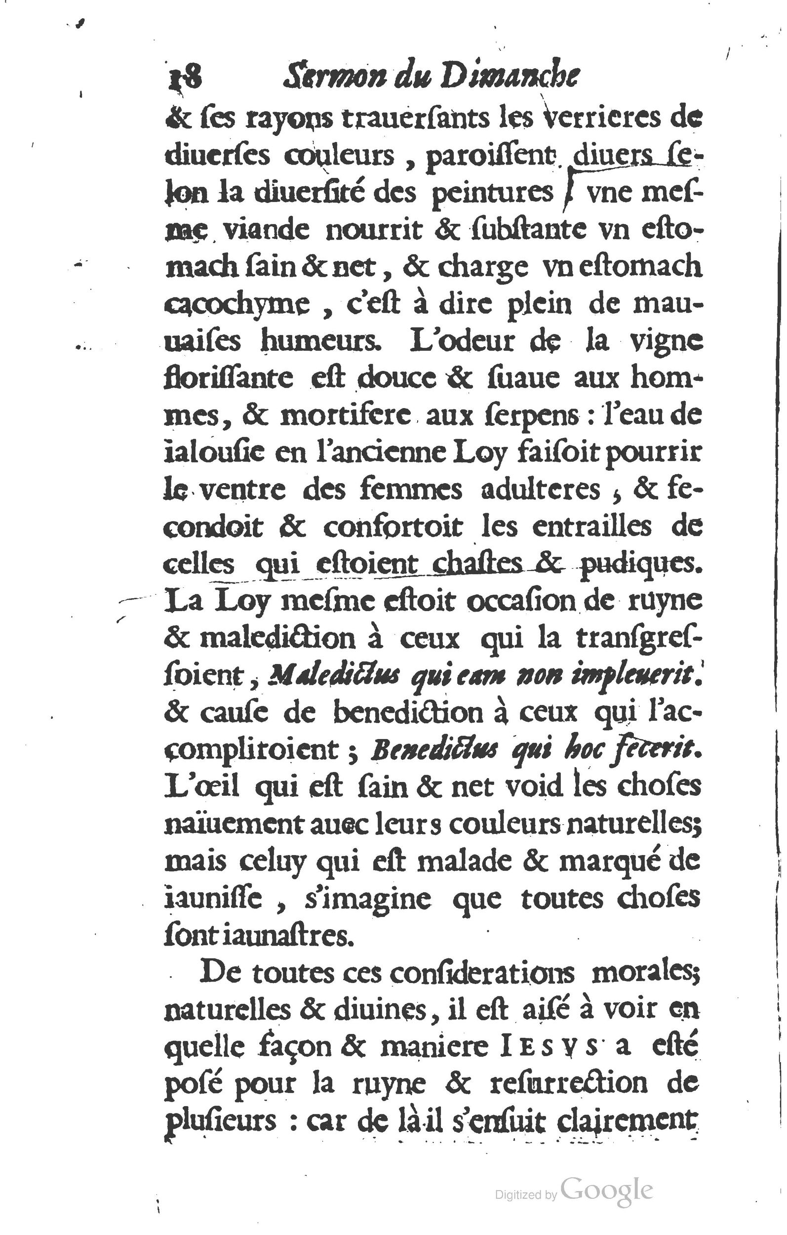 1629 - Manassés de Préaulx - Sermons ou Trésors de la piété chrétienne - BM Lyon