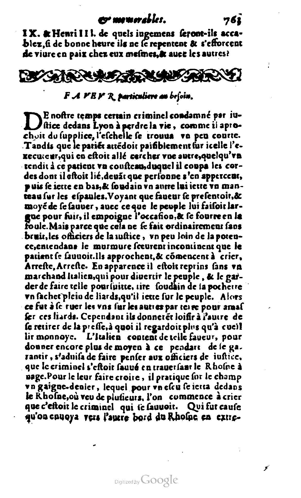 1620 - Samuel Crespin - Trésor d’histoires admirables et mémorables - BCU Lausanne
