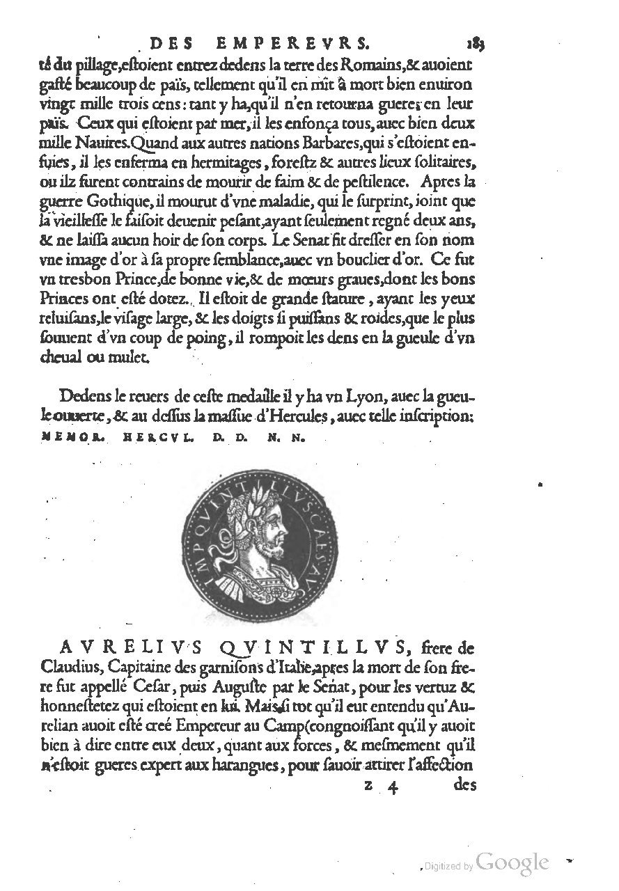 1553 - Jacopo Strada et Thomas Guérin - Épitome du Trésor des antiquités - UGent 1553 - Jacopo Strada et Thomas Guérin - Épitome du Trésor des antiquités - UGent