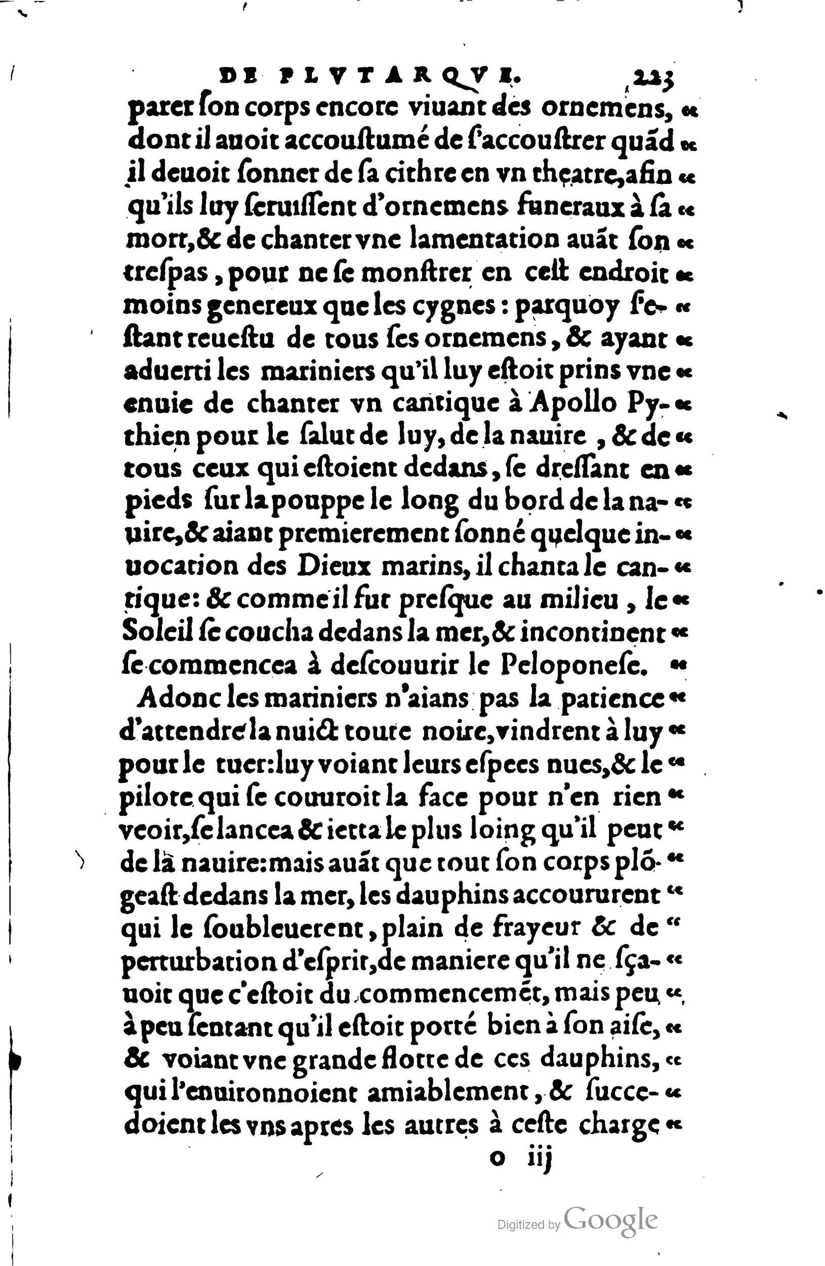 1578 - Jean Poupy - Trésor des morales de Plutarque - BSB Munich