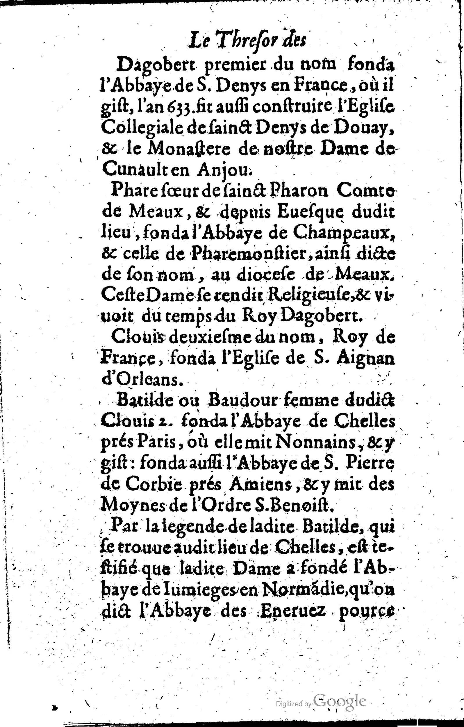 1619 - Jean Corrozet - Trésor des histoires de France - Anvers Musée Plantin-Moretus