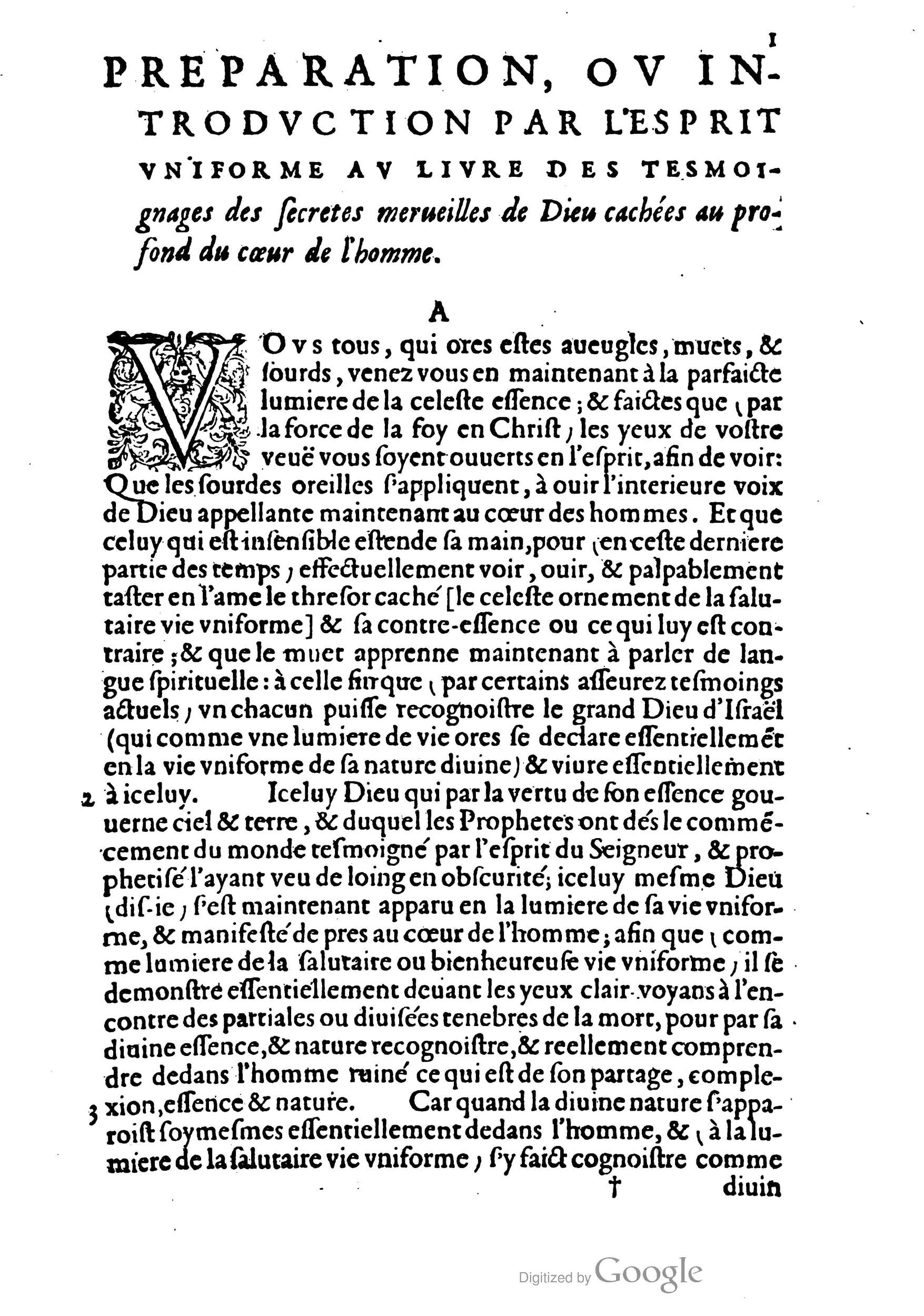 1581c. - Christophe Plantin - Le Livre des témoignages du Trésor caché au champ - Amsterdam