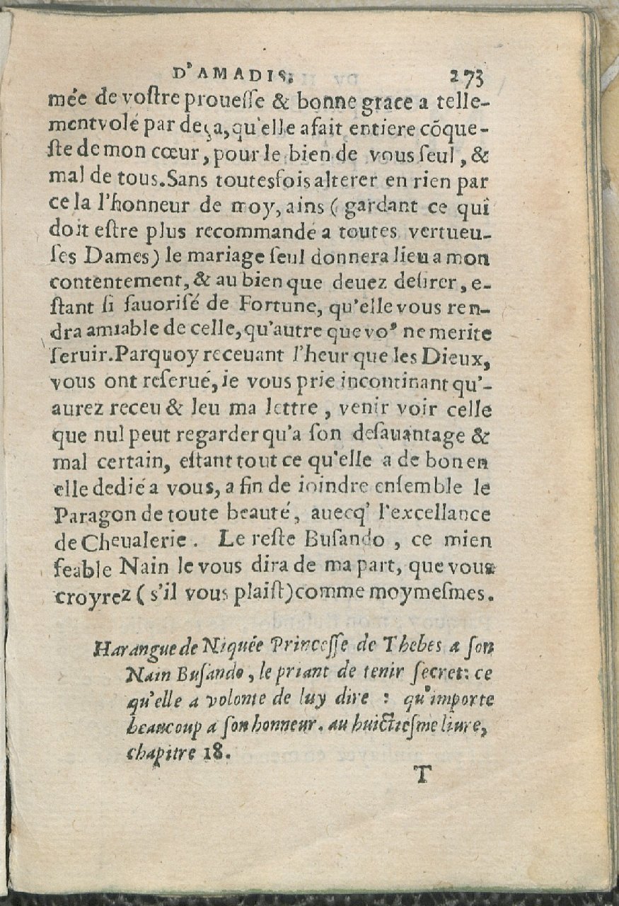 1559 - Pierre Regnard - Trésor des Amadis - Det KLG Copenhague