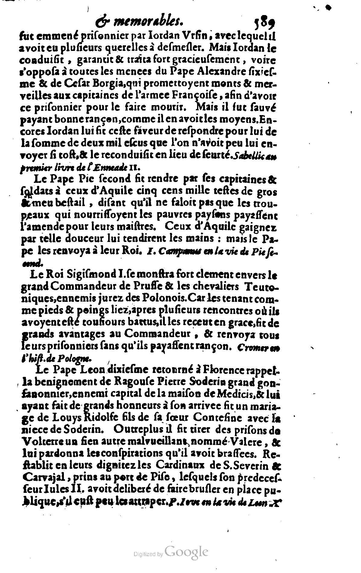 1628 - Jacques Crespin - Trésor d’histoires admirables et mémorables - BSB Munich