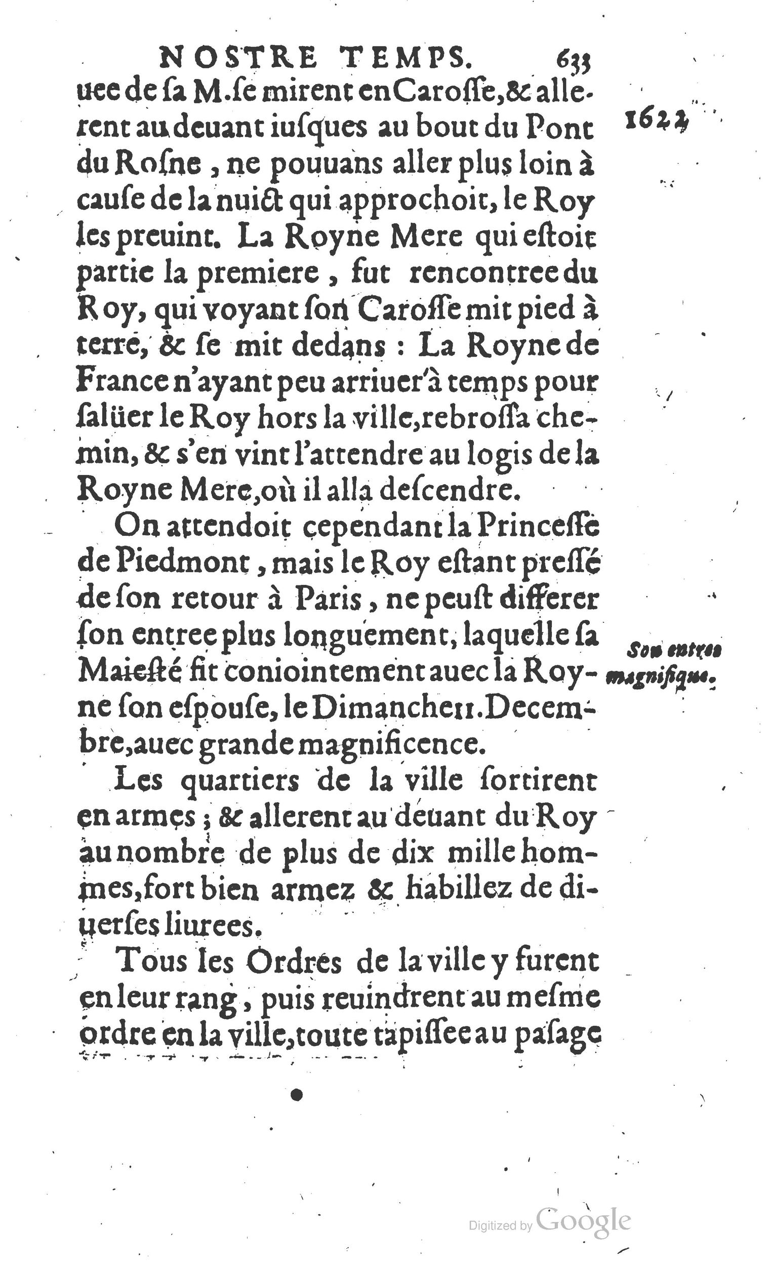 1624 - Joseph Bouillerot - Trésor de l’histoire générale de notre temps - BM Lyon