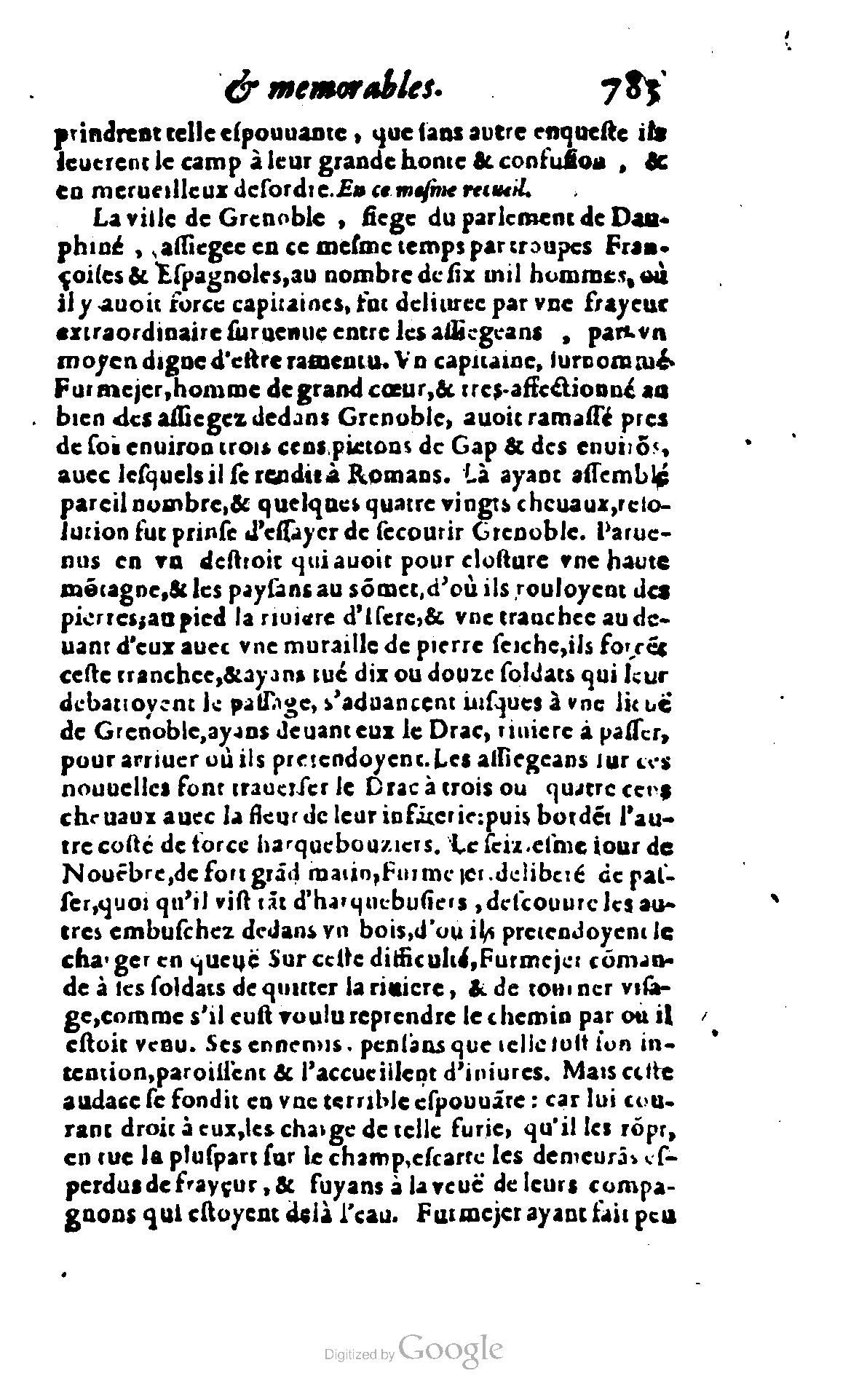 1620 - Samuel Crespin - Trésor d’histoires admirables et mémorables - BCU Lausanne