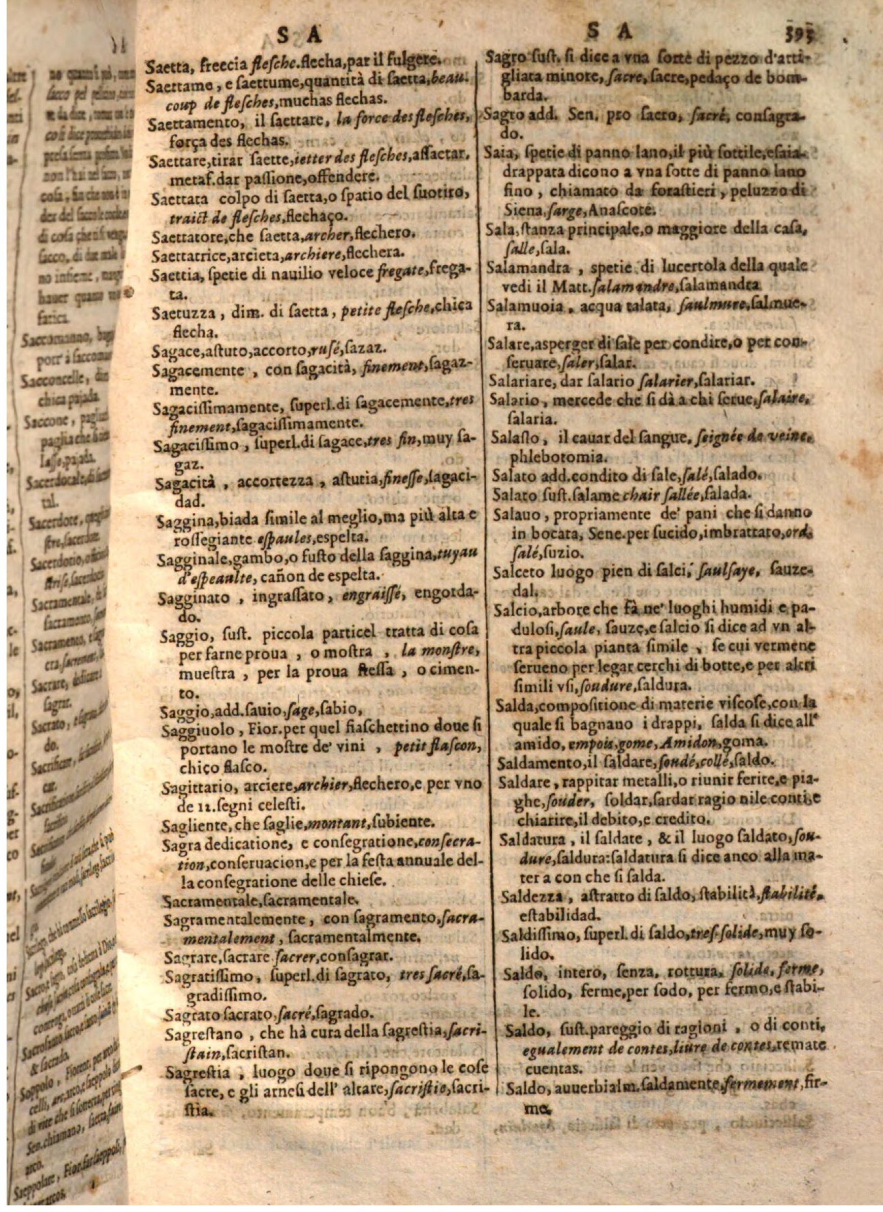 1644 - Jacques Crespin - Trésor des trois langues - Passau 1644 - Jacques Crespin - Trésor des trois langues - Passau