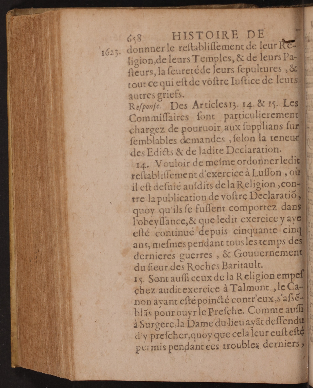 1626 - Joseph Bouillerot - Trésor de l’histoire générale de notre temps - BnF Arsenal