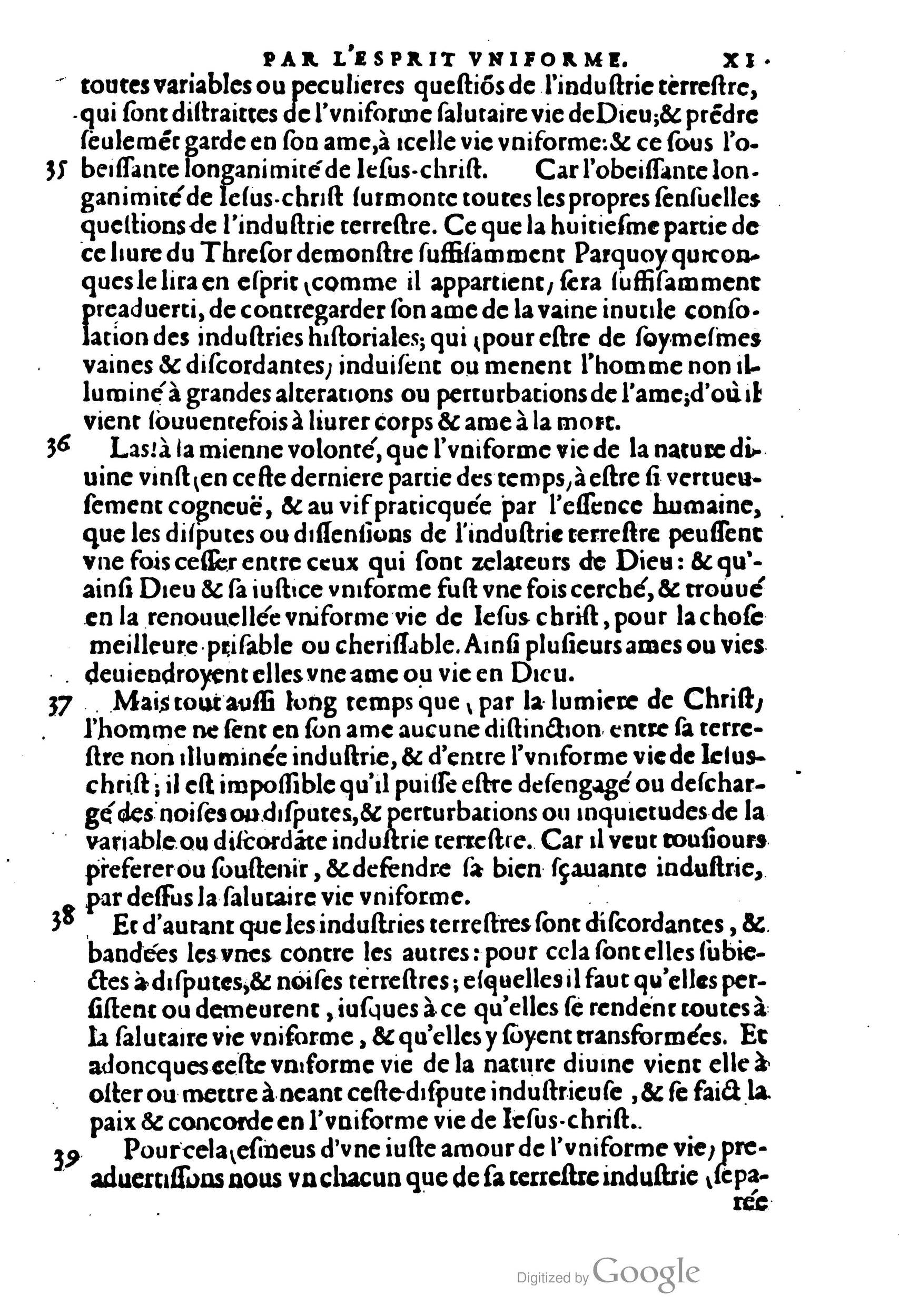 1581c. - Christophe Plantin - Le Livre des témoignages du Trésor caché au champ - Amsterdam