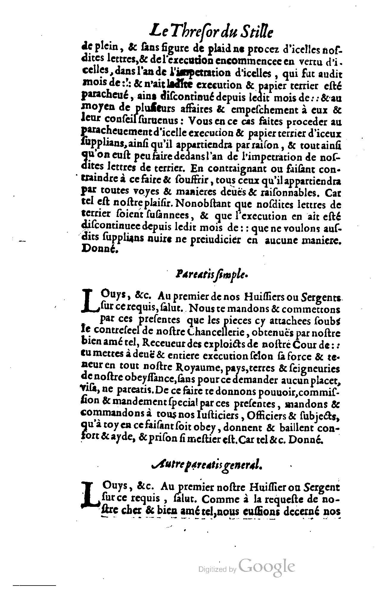 1614 - Jean Richer - Trésor du nouveau style et protocole de la chancellerie de France - BSB Munich 1614 - Jean Richer - Trésor du nouveau style et protocole de la chancellerie de France - BSB Munich