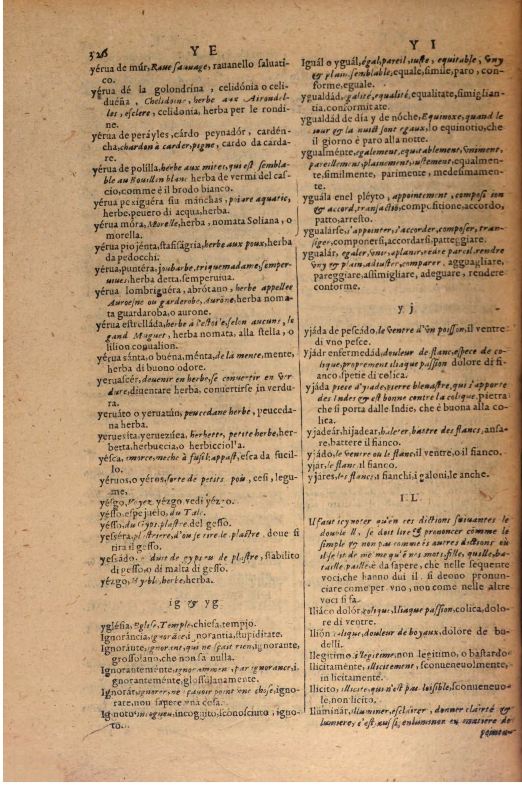 1606 - Samuel Crespin - Thresor des trois langues, francoise, italiene et espagnolle - BSB Munich 1606 - Samuel Crespin - Thresor des trois langues, francoise, italiene et espagnolle - BSB Munich