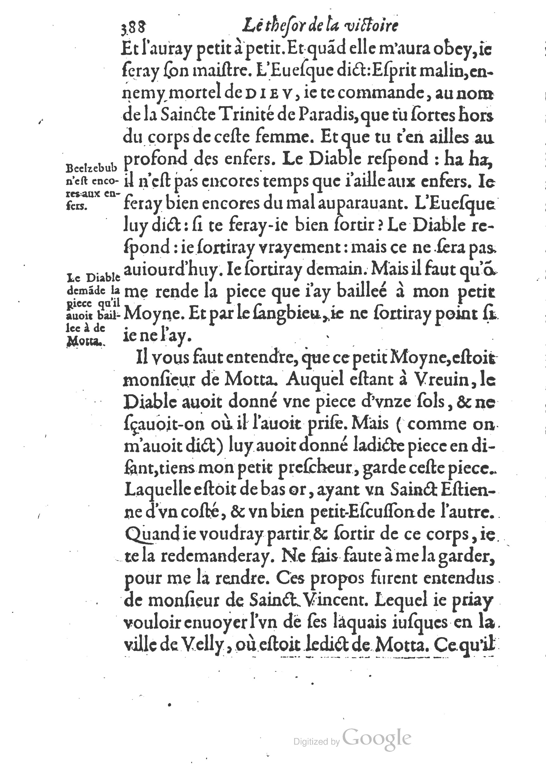 1578 - Nicolas Chesneau - Trésor et entière histoire de la triomphante victoire du corps de Dieu sur l’esprit malin - British Library 1578 - Nicolas Chesneau - Trésor et entière histoire de la triomphante victoire du corps de Dieu sur l’esprit malin - British Library