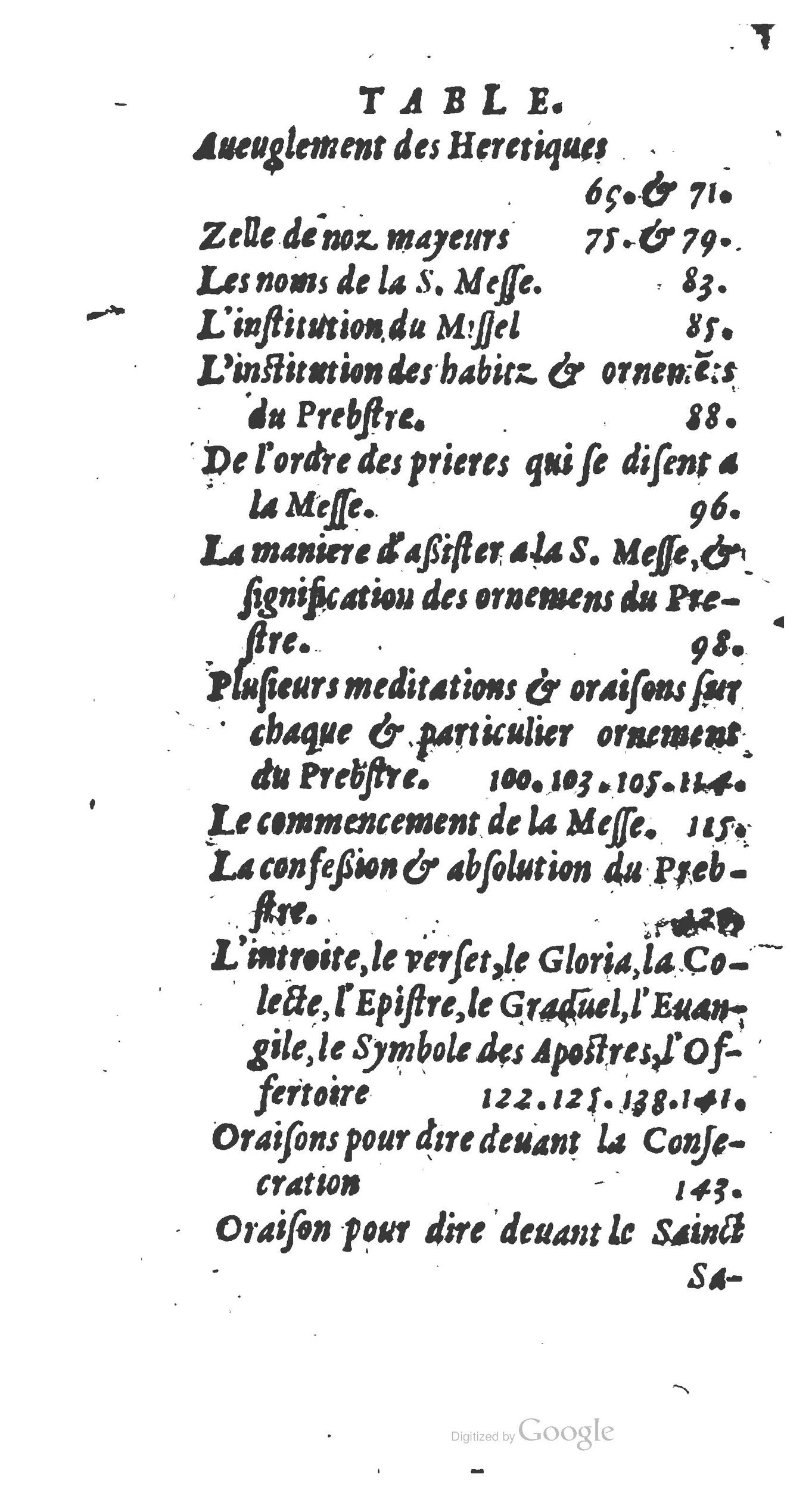 1605 - Rutgers Velpius - Trésor de la Sainte-Messe - UGent