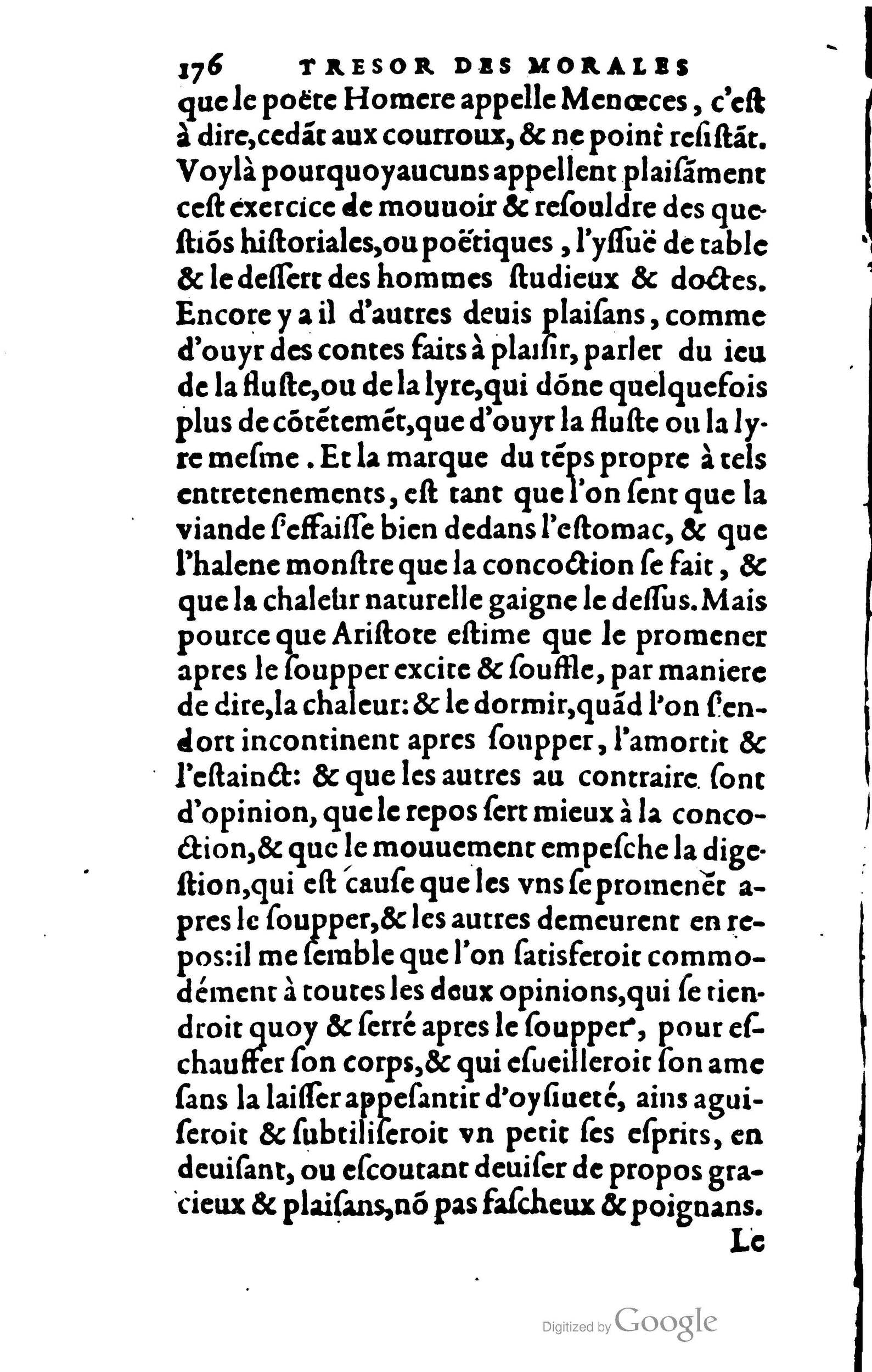 1578 - Jean Poupy - Trésor des morales de Plutarque - BSB Munich