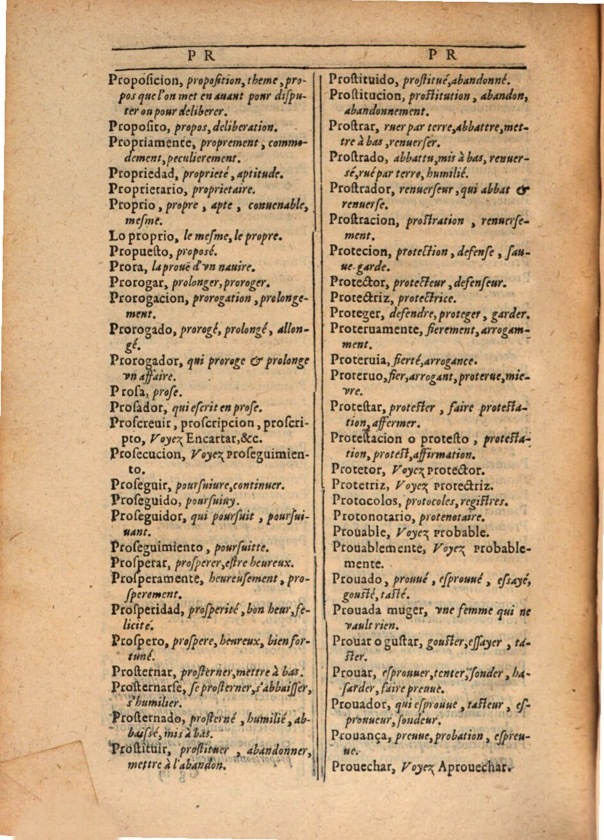 1607 - Marc Orry - Trésor des deux langues espagnole et française (Première et Seconde parties) - ÖNB Wien
