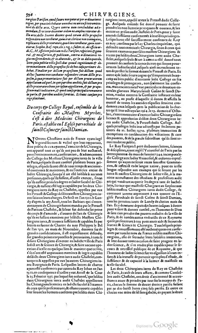 1629 - Veuve Nicolas Buon - Trésor du droit français (29620 T. 1) - BM Lyon