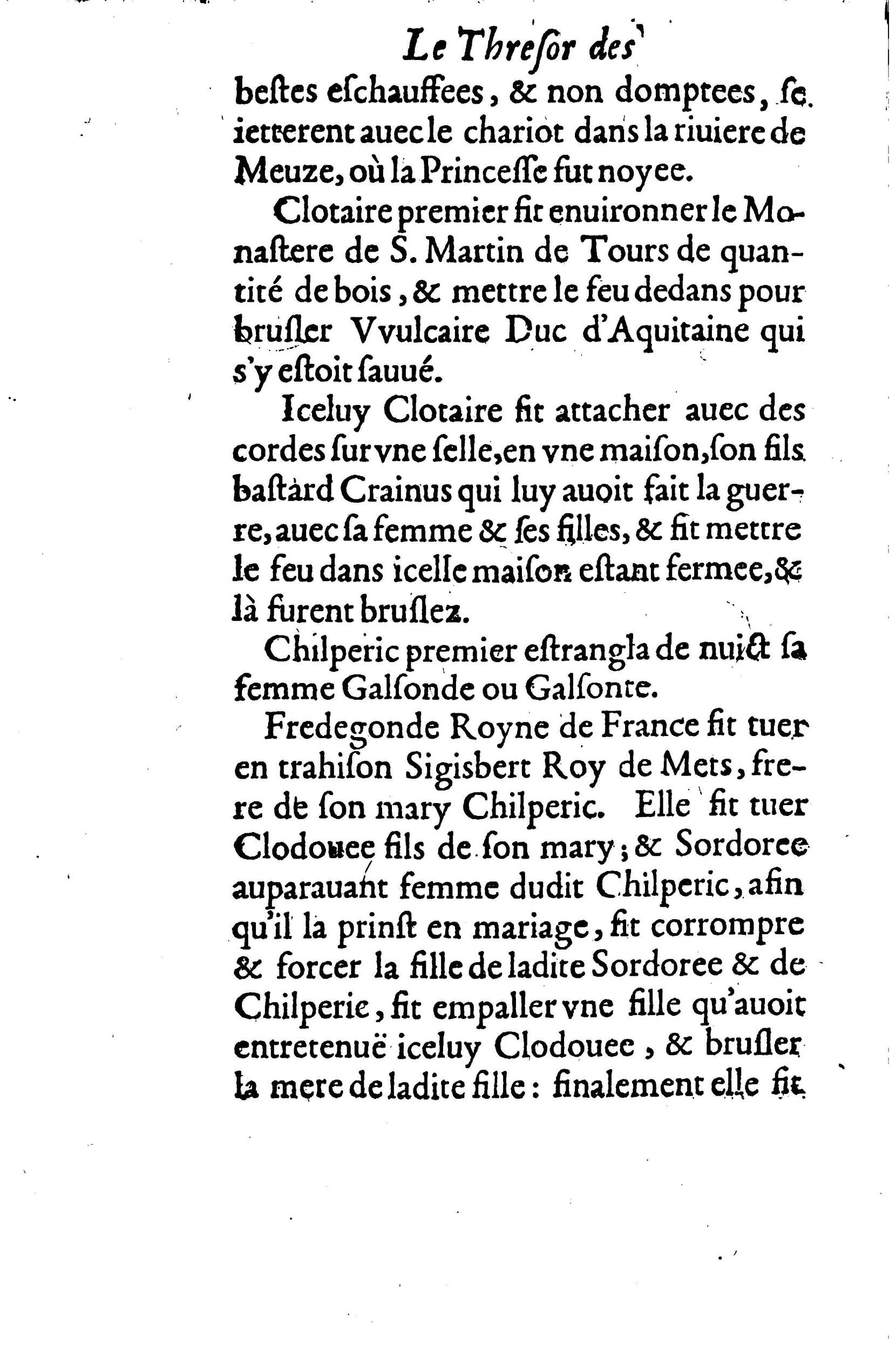 1633 - Jean Corrozet - Trésor des histoires de France - BM Lyon 1633 - Jean Corrozet - Trésor des histoires de France - BM Lyon