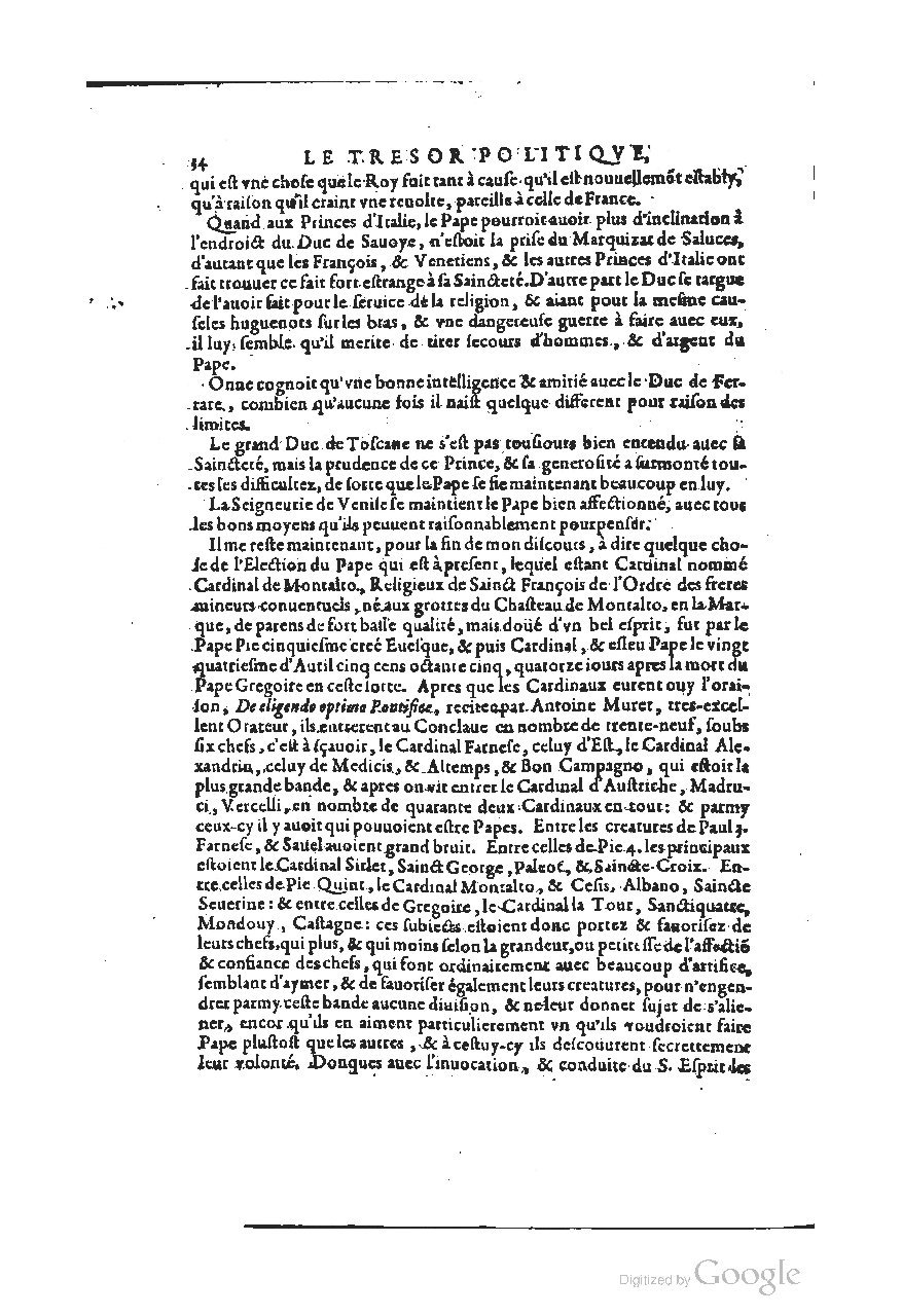 1611 - Pierre Chevalier - Trésor politique - UGent
