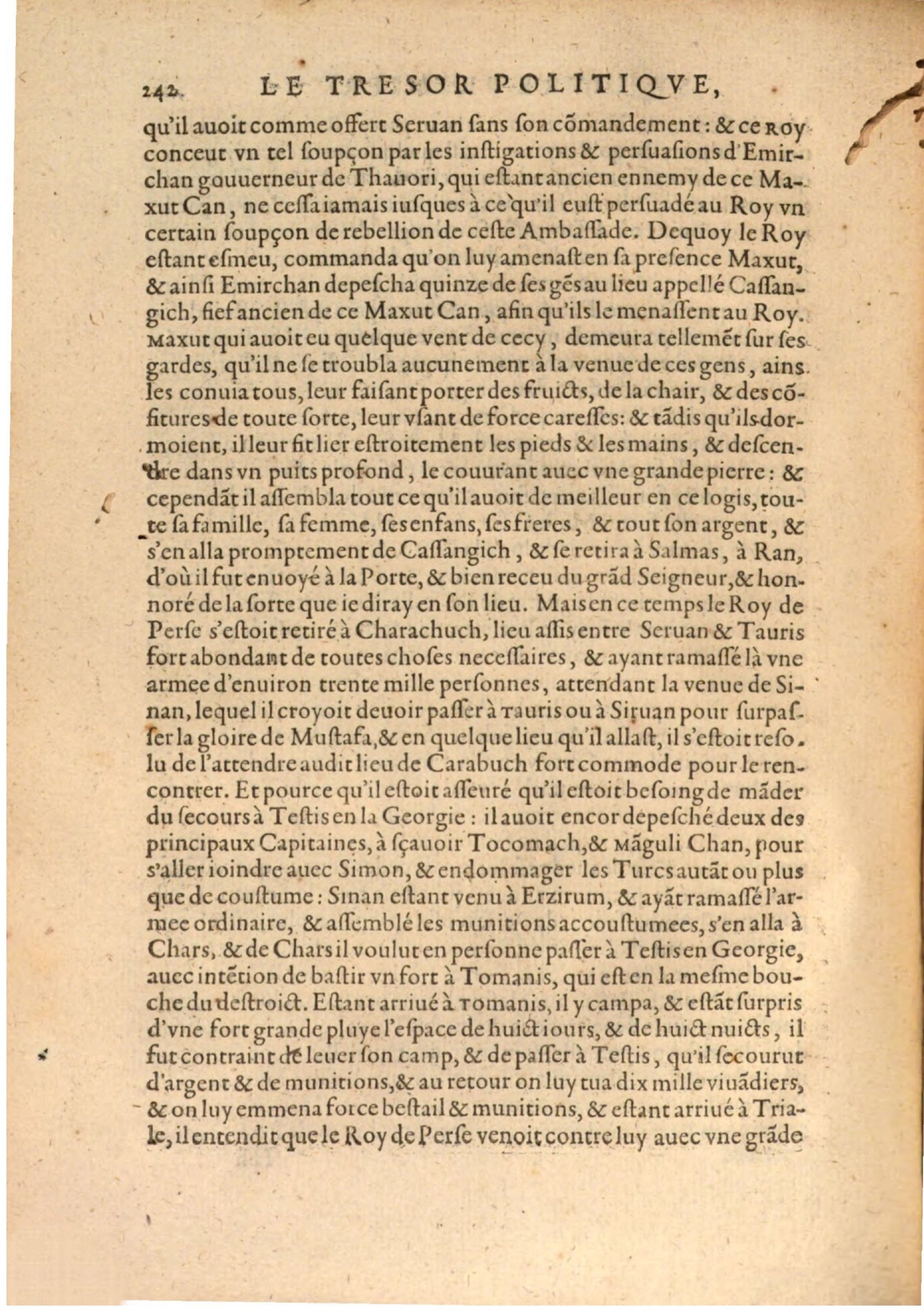 1608 - Nicolas Du Fossé - Trésor politique - BSB Munich
