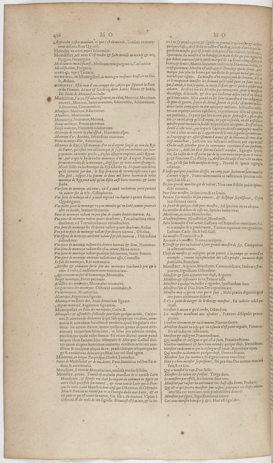 1606 - David Douceur - Trésor de la langue française - BnF