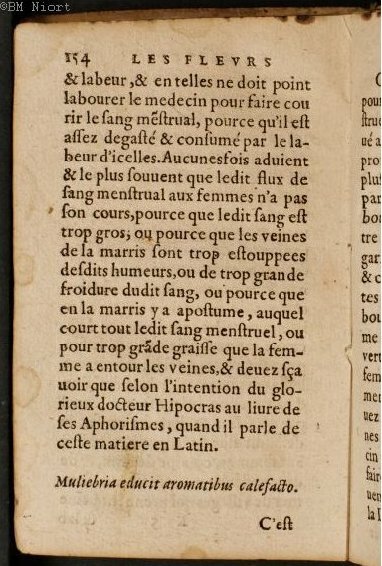1586 - Benoît Rigaud - Trésor des fleurs et secrets de médecine - Université Paris Cité