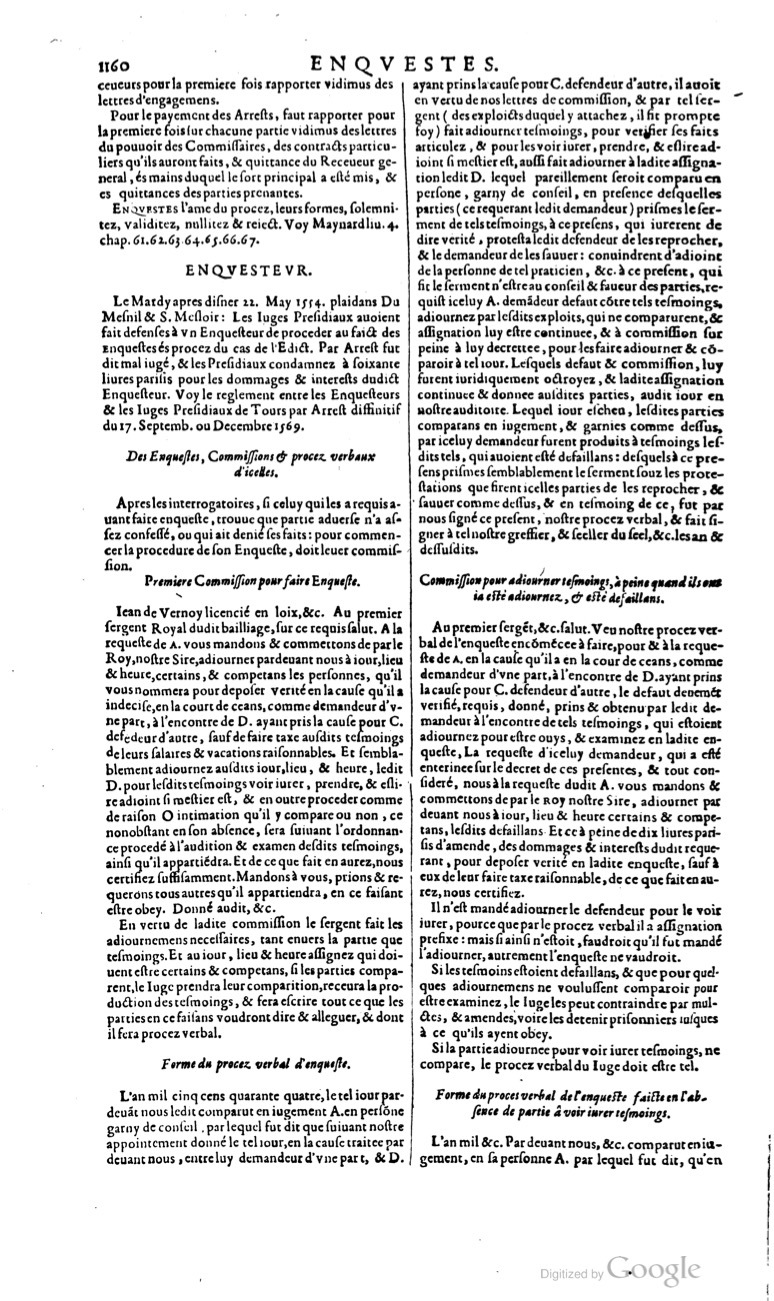 1629 - Veuve Nicolas Buon - Trésor du droit français (21754 T. 1) - BM Lyon