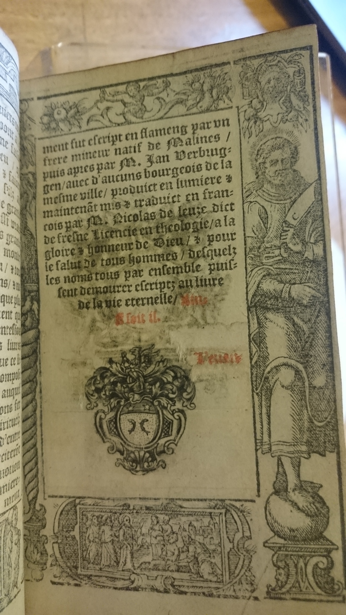 1574 - Jean Bogart - Trésor de dévotion contenant plusieurs oraisons dévotes et exercices spirituels - Douai Quincy
