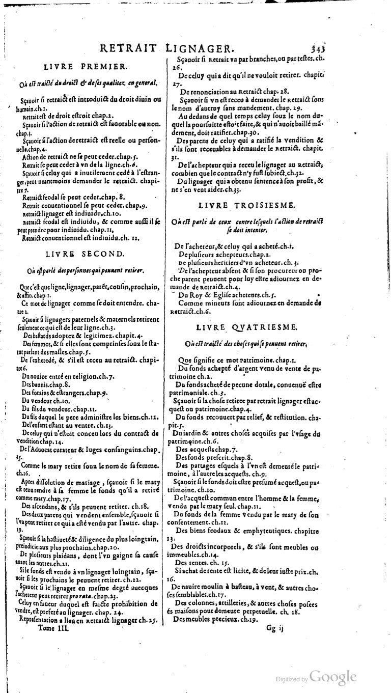 1629 - Veuve Nicolas Buon - Trésor du droit français (21754 T. 3) - BM Lyon